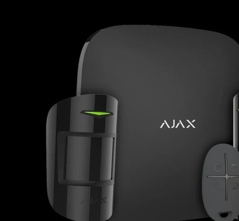 Kit de alarma Ajax: central, teclado, sensores y sirena